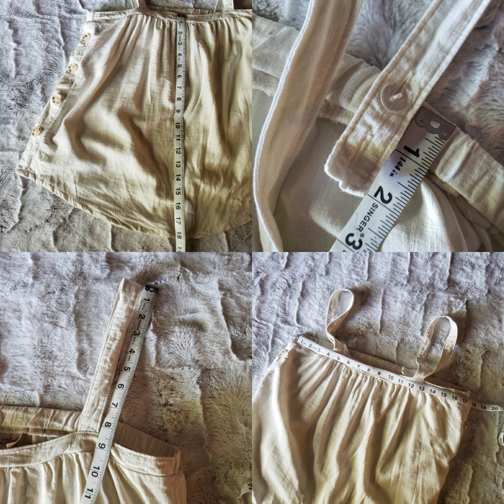 Universal Thread Ivory Side Button Cami Top - Picture 6 of 6